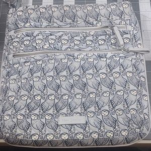 Vera Bradley Triple Zip (Owls)